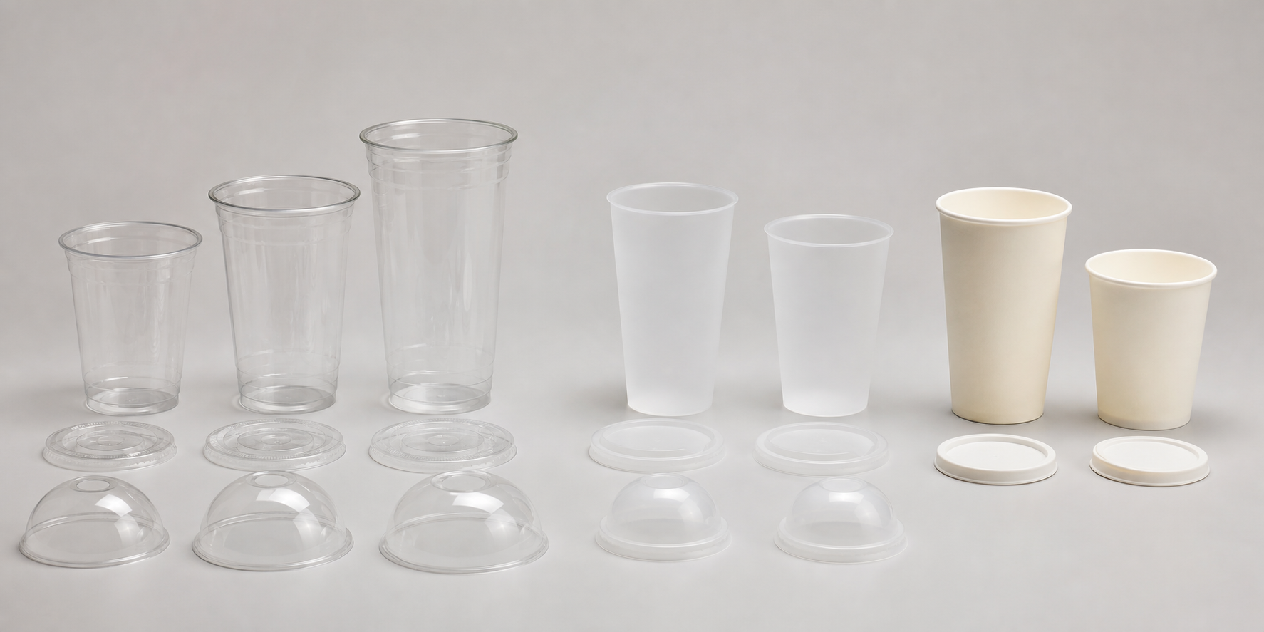 Unbranded pp cups sample